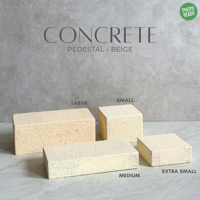 [LARGE] CONCRETE PEDESTAL - PHOTO PROPS FOTO PROPS PROP FOTO ALAS FOTO