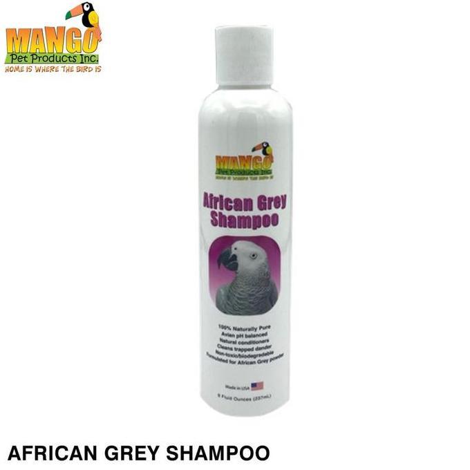 Mango Pet African Grey Shampoo Shampo mandi burung African Grey murah