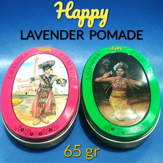 Minyak Rambut Pria Pomade lavender 65 gram Basah Sepanjang Hari wangi cream pelurus rambut keriting 