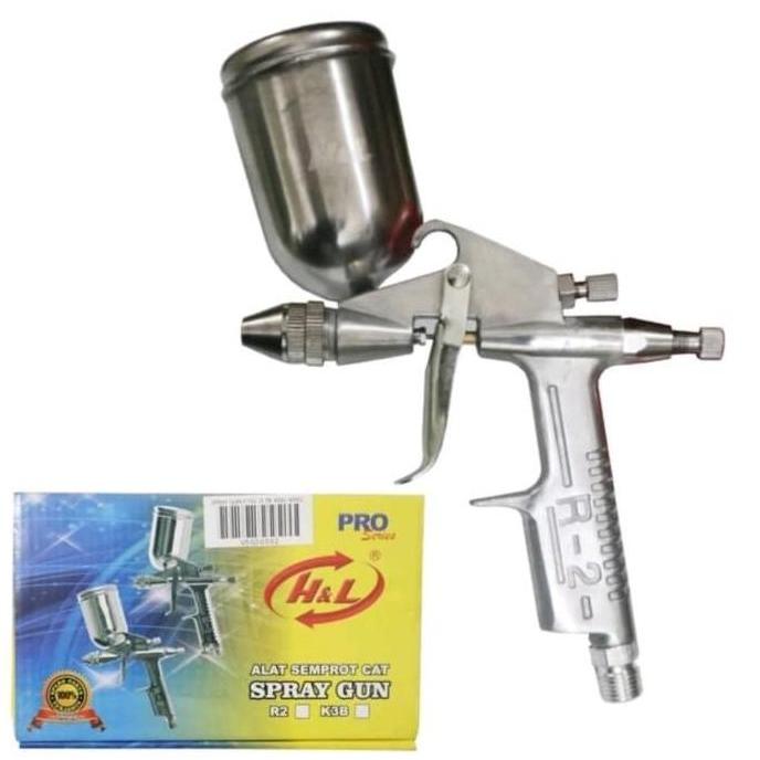 Spraygun H&L Pro R2 Tabung Atas Spray Gun Cat Paint Air Brush HL