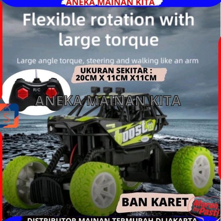 premium mainan mobil remote control off road- rc jeep rock crawler offroad new version