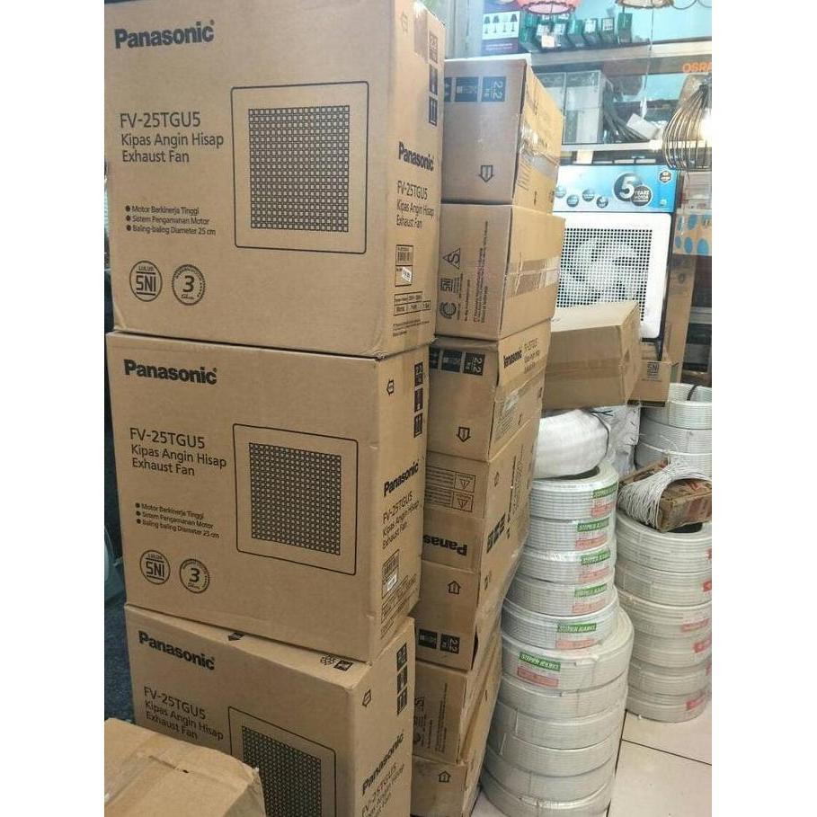exhaust fan 25 tgu panasonic / exhaust plafon 10 in / exhaust plafon