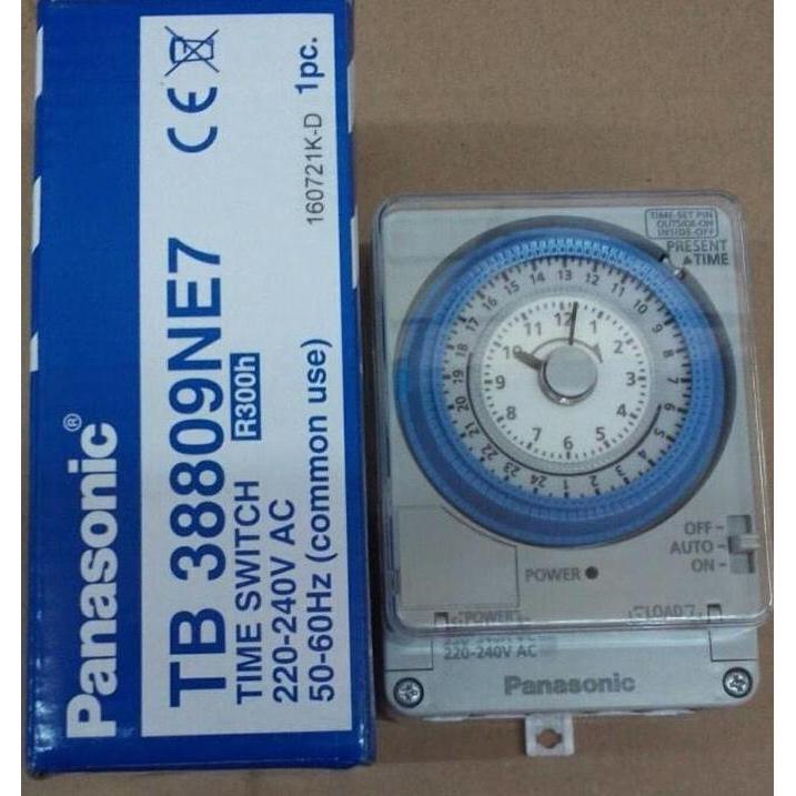 Timer listrik panasonic / pengatur waktu / din rail timer TB 388NE9