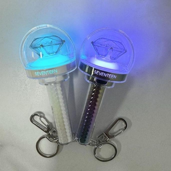 WASEUKA Seventeen Caratbong V3 Mini Keyring Lightstick Seventeen Gantungan Kunci
