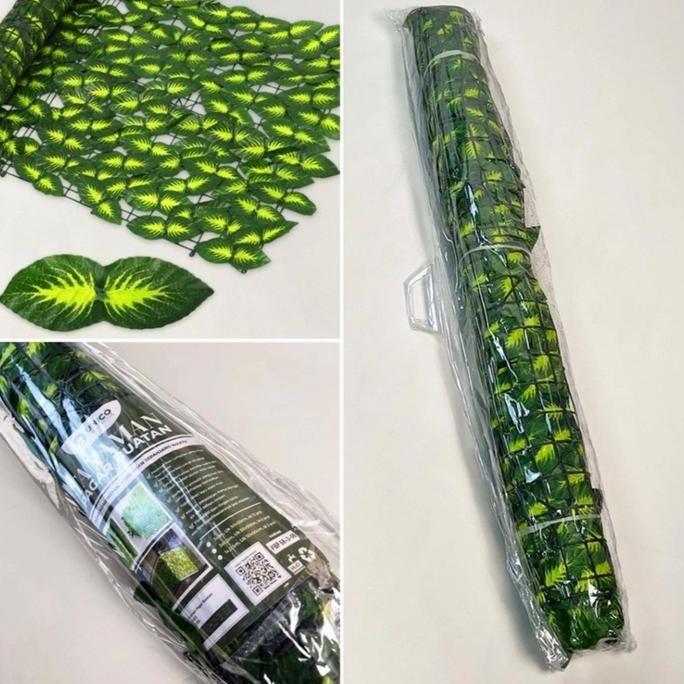 UNICLO / COD / daun rambat sintetis 1x3 Meter /daun hias /daun sintetis /daun artificial