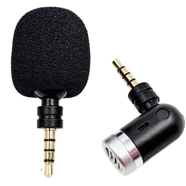 TJANMON Microphone Kecil Tekuk Dimensi 48mm Omni Direction Jack 3,5 ; 4 Pole