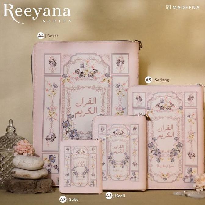 Mushaf AlQuran Kecil Saku Sedang Terjemahan Tajwid Warna Resleting A7 A6 A5 - Reeyana Zipper TM