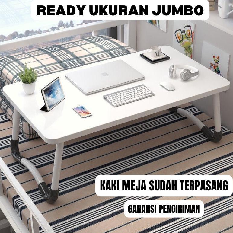 Furnitureku.id Meja Belajar Lipat Portable Ukuran Besar 120x40 100x50 100x40 90x30 80x50 80x40 60x40