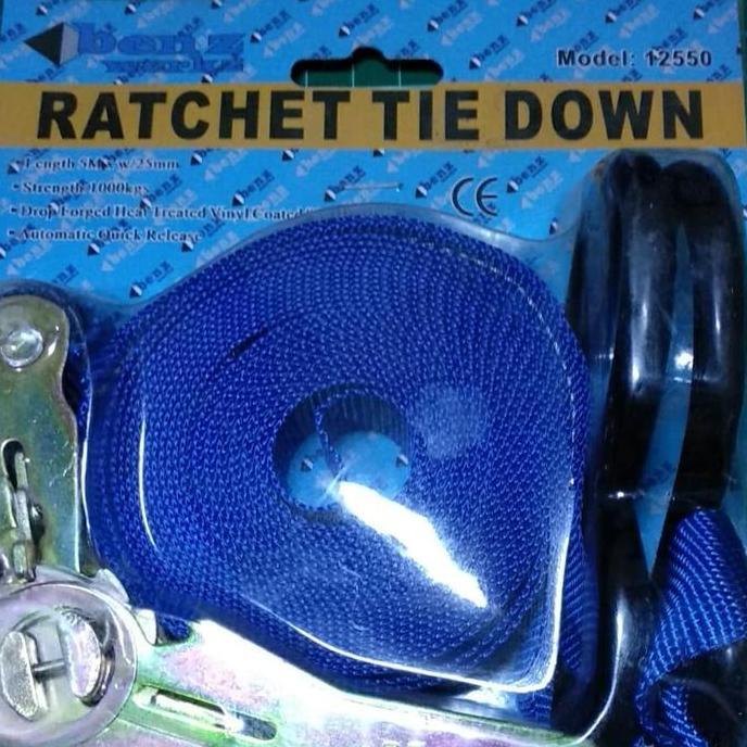 Ratchet Tie Down 5 Meter - Max 400Kg