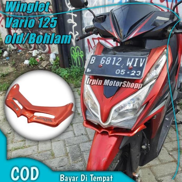 RESTOCK WINGLET VARIO 125 OLD BOHLAM AKSESORIS HONDA VARIO OLD BOHLAM