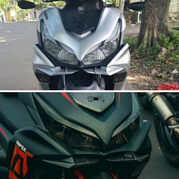 DISKON WINGLET NEW AEROX CONNECTED 2021 HITAM MERAH PUTIH GREY SILVER