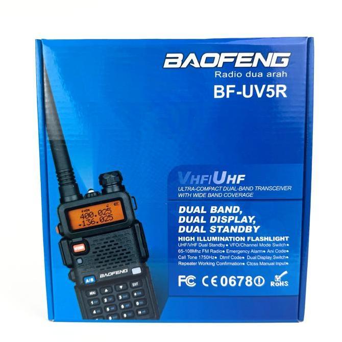Baofeng Uv-5R (5W) Walkie Talkie Ht - Baofeng Indonesia