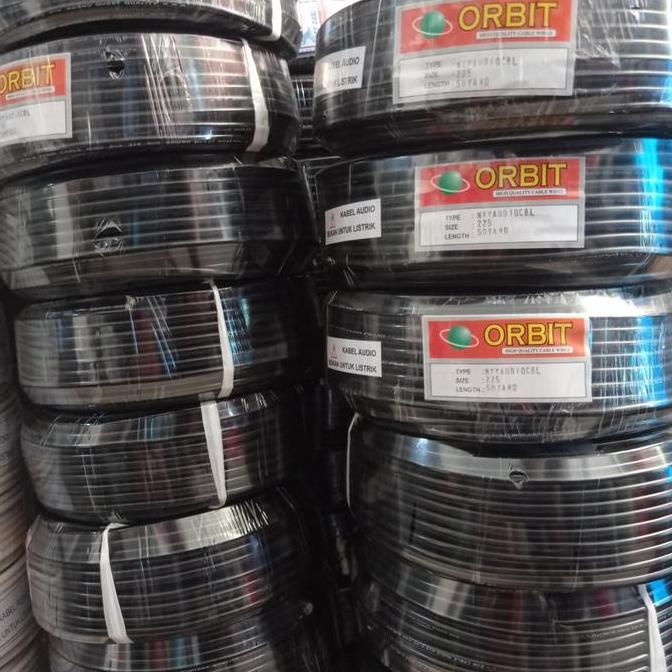 Promo Kabel Audio Nyy 2X2,5 Kabel Listrik Serabut 50Yard Cod
