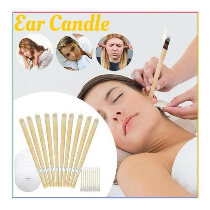 safiraolshop_ - 1sets lilin telinga /ear candle lilin pembersih telinga lilin terapi telinga pembers