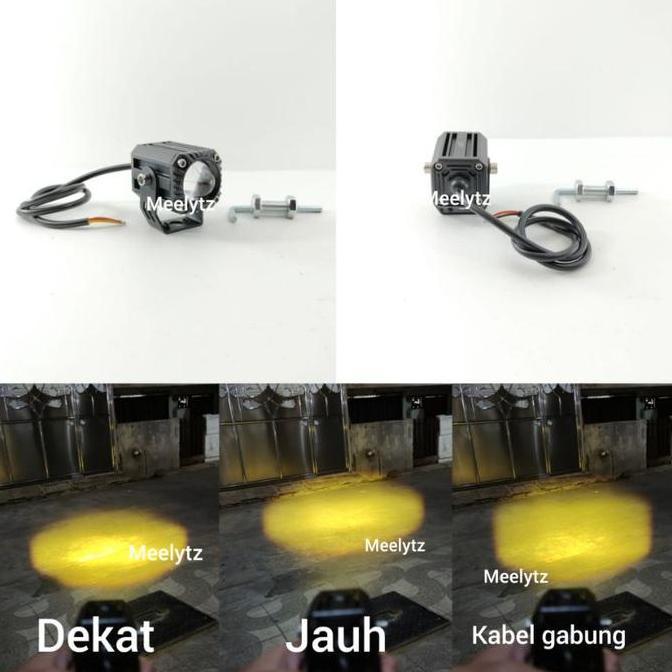 LAMPU TEMBAK LASER KOTAK LED MINI KOTAK WATERPROOF PROMO
