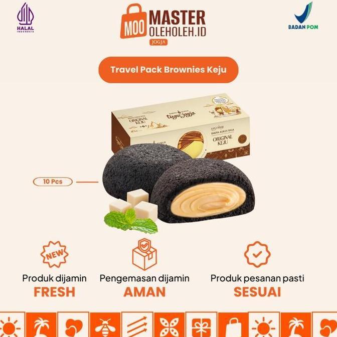 Illmeetu10 Terlaris Bakpia Kukus Tugu Jogja Isi 10 Original Brownies Kue Bolu Terlaris Kode 1311