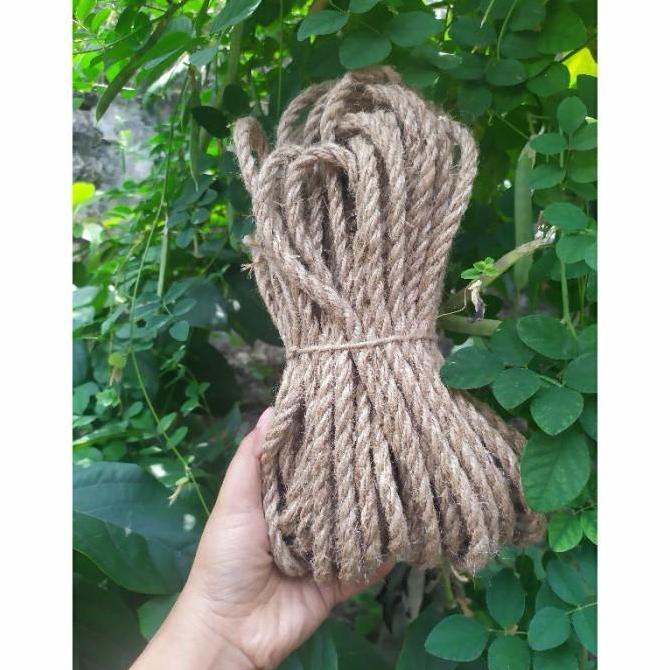 Tali tambang goni tali rami tali kerajinan 8mm meteran