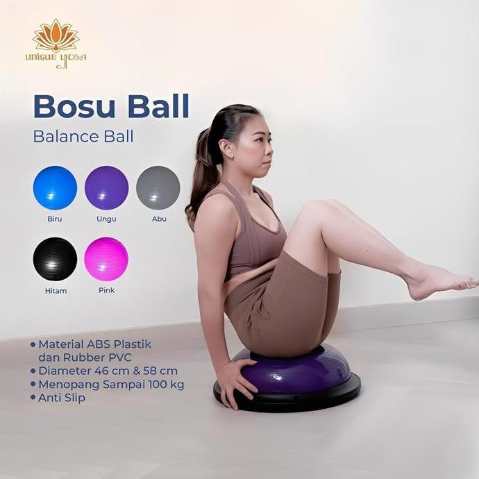 Bosu Balance Ball/Bosu Ball Yoga Gym Ball Balance Step Trainer Fitness