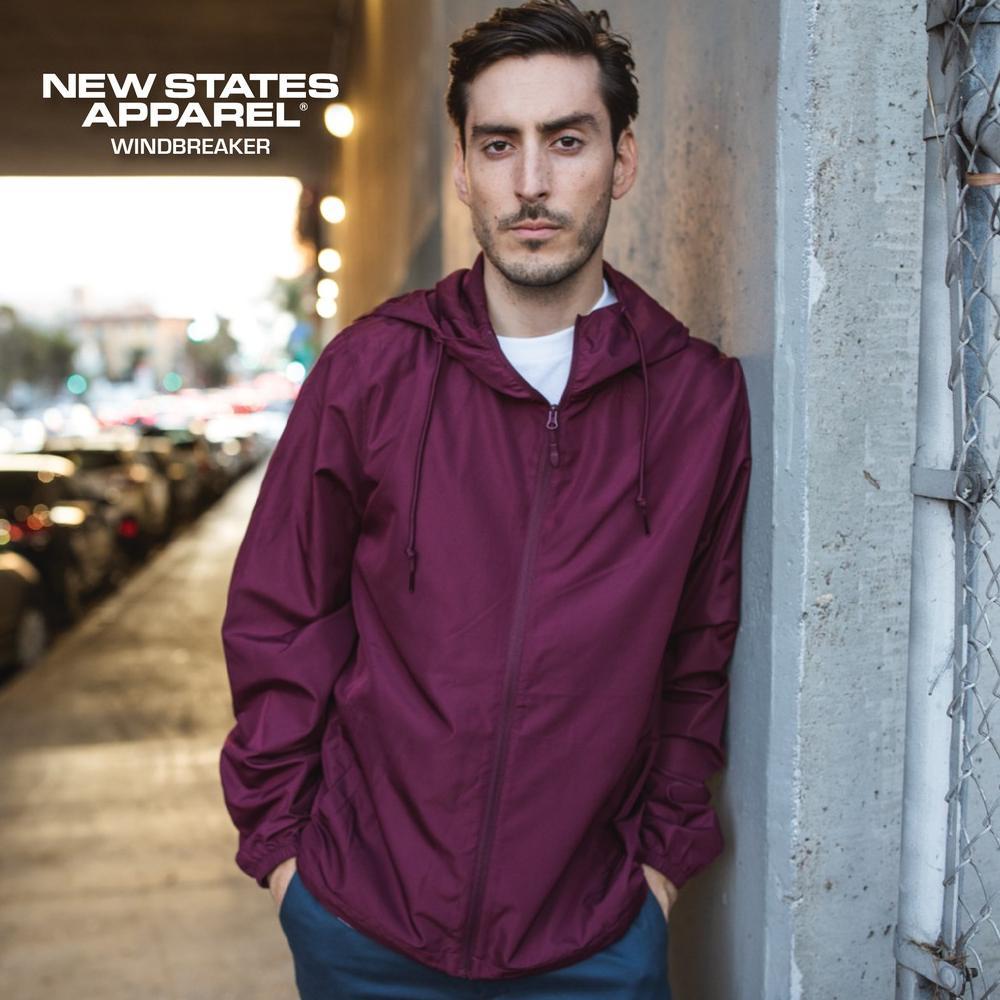 Best Sale [9810 Windbreaker] New States Apparel Windbreaker Jaket Parasut