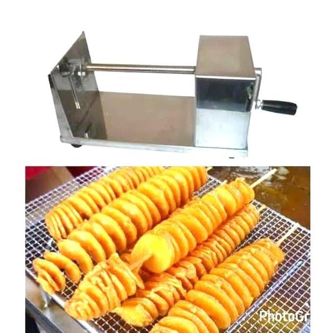 mesin kentang spiral