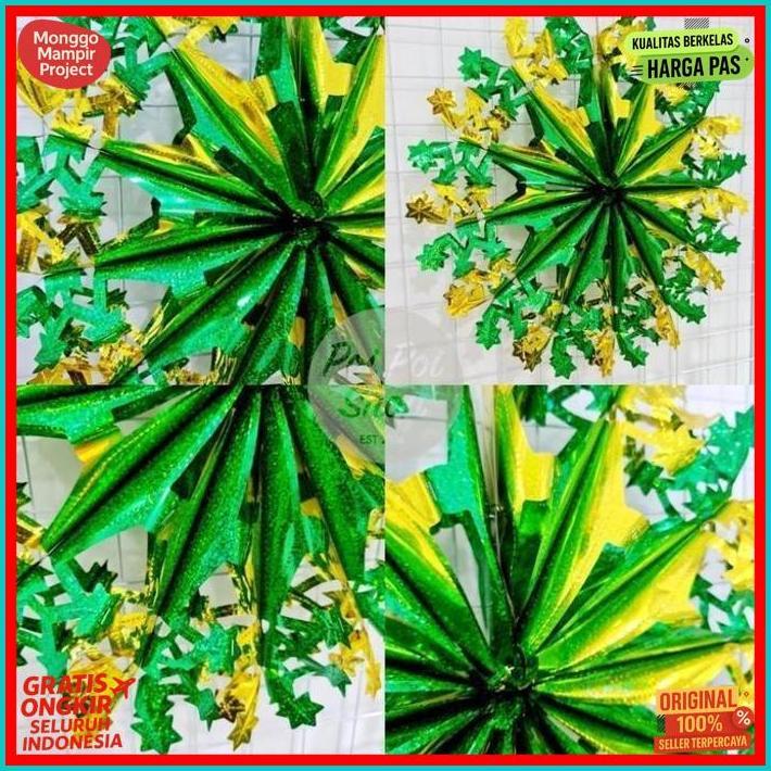 Promo Hiasan Idul Fitri Ramadhan Ornamen Gantungan Kubah Muslim Krans Idul Fitri Tassel Ornamen Deko