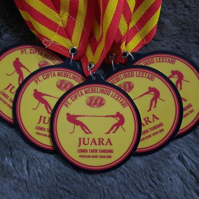 MEDALI AKRILIK EDISI KHUSUS DIRGAHAYU RI KE 75