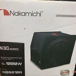Promo Subwoofer Aktif Box Nakamichi Nbs210A / Subwoofer Mobil Aktif