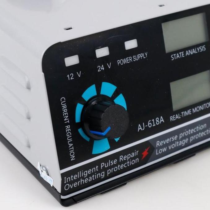 Grosir Charger Aki Mobil Motor 400W 12V/24V 400Ah + Lcd -Charger Aki Casan