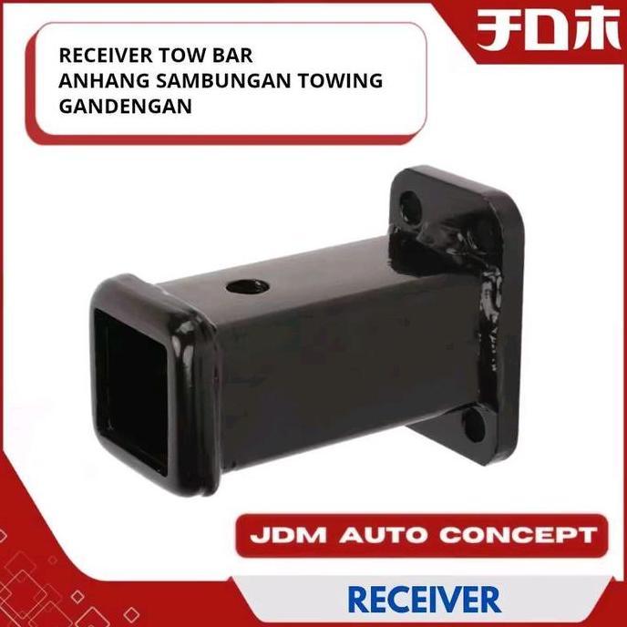 Murah Receiver Tow Bar 5Mm - Sambungan Towing Bemper Belakang - Anhang - Gandengan Car Pengaman