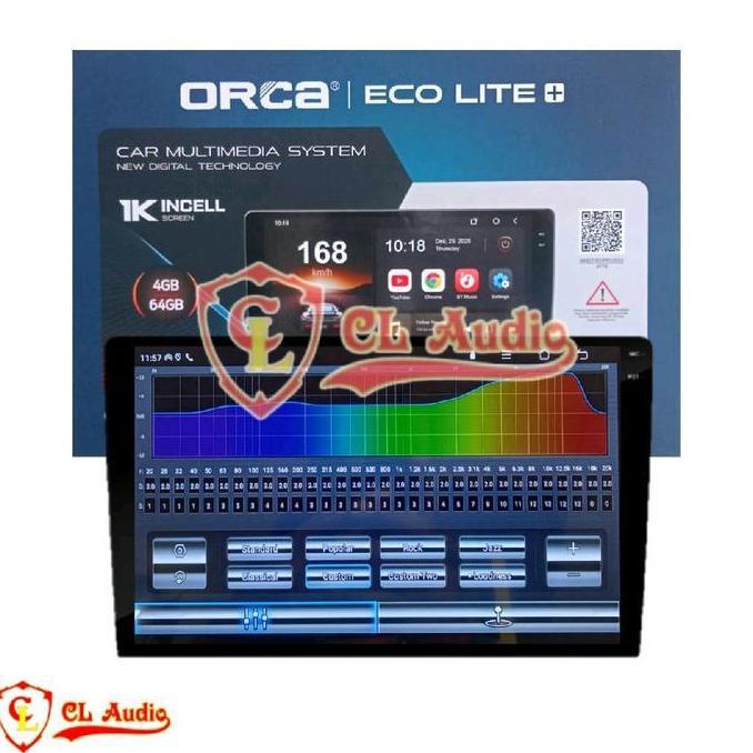 Murah Head Unit Android Orca Eco Lite Plus 9 Inch Suzuki Splash Ram 4/64Gb