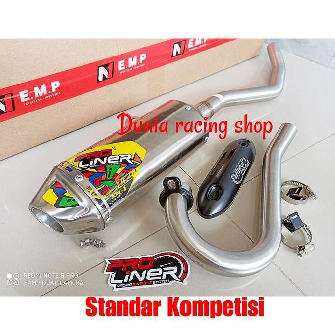 Promo Knalpot Proliner Xr-1 Xr1 Crf 150 Wr 155  Klx 150 Dtracker 150 Bore Up 200Cc 250Cc Dan Standar