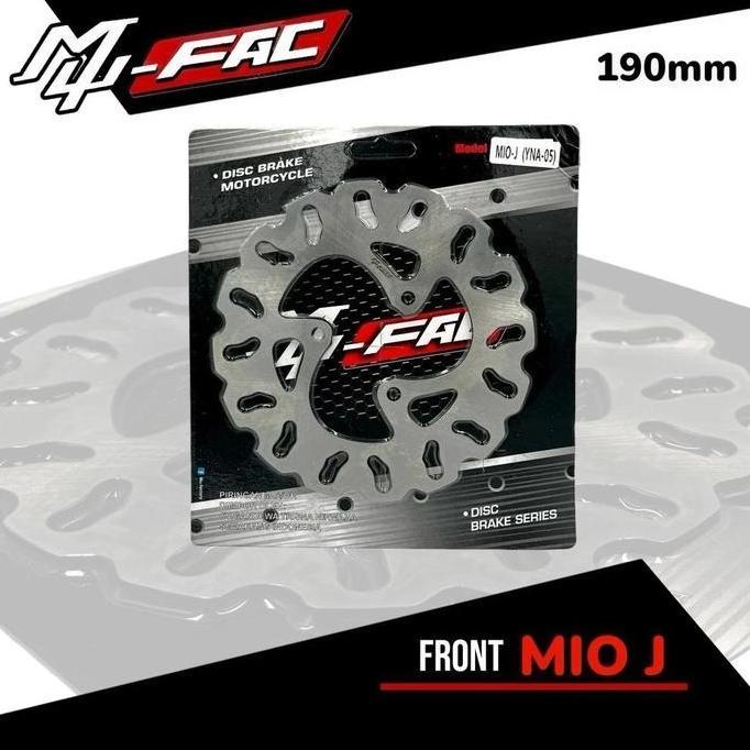 Disc Piringan Depan Mufac Cakram Yamaha Mio 200Mm Mio J 190Mm Standar Model Gerigi Polos