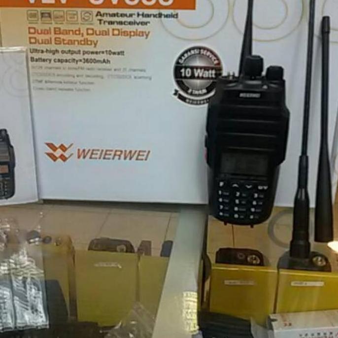 Grosir Ht Weirwei Uv888 Dual Band 10Watt