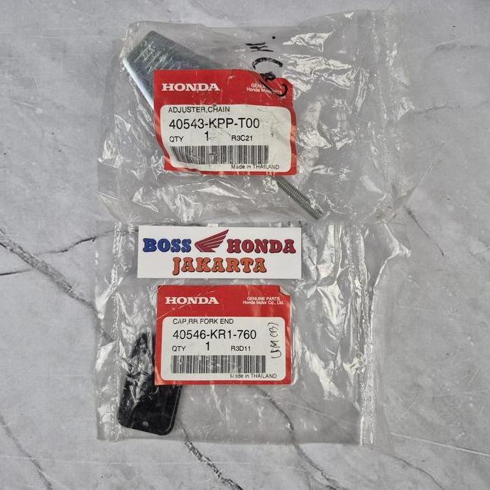 Sparepart Cbr 150 R Fi Kpp Cbu : 40543-Kpp-T00 & 40546-Kr1-760 Anting Anting Rante Cbr 150 R Fi Kpp 