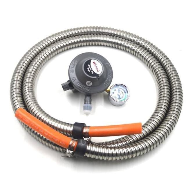 Regulator + selang gas rinnai || regulator rinnai RG 622MS