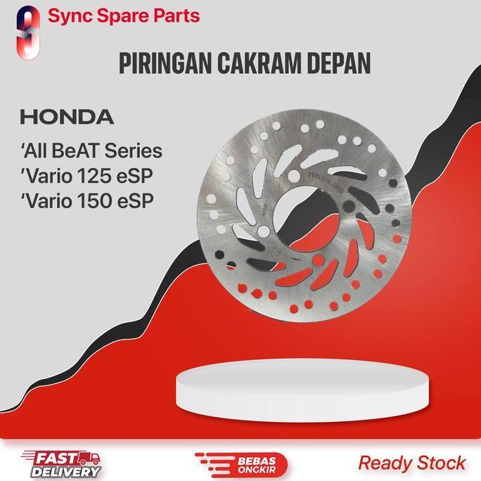 Piringan Cakram Depan Motor Honda Beat Vario 125 & 150 Esp Original