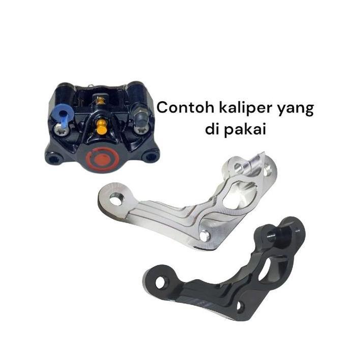 Breket Kaliper 2 Piston Mio Sporty Disc 220Mm Bracket Breket Kaliper 2 Piston Disc 220Mm Mio Sporty 