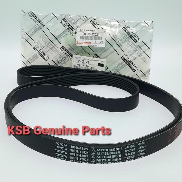 FAN BELT INNOVA BENSIN 7PK 2300 VAN BELT INNOVA BENSIN 2005 2006 2007 2008 2009 2010 2011 2012 2013 