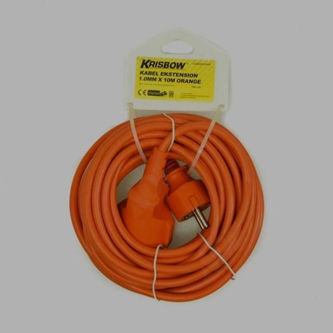 Kabel Ekstensi Krisbow Extension Colokan Listrik Panjang 10 Meter