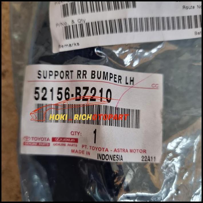 TERBARU BREKET BEMPER BELAKANG ATAS RUSH TERIOS 2018 UP ORIGINAL HARGA SATUAN 