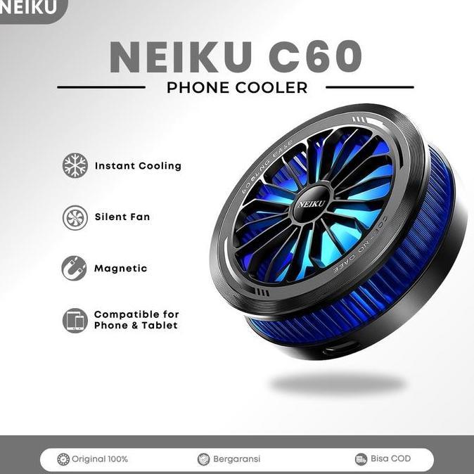 C60 Magnetic Phone Cooler Pendingin HP Cooler Hp Magnet Universal