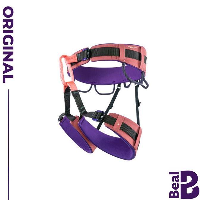 Harness Climbing/Panjat Tebing Uni - Beal TRINITY (Pink)