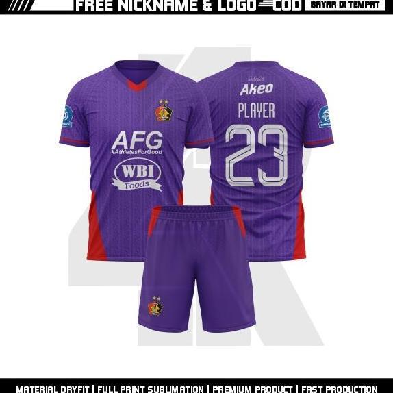 Termurah / Hot Sale Jersey Persik Kediri Liga Super 2025 - 2026 New Gratis Pasang Nama Dan No Punggu