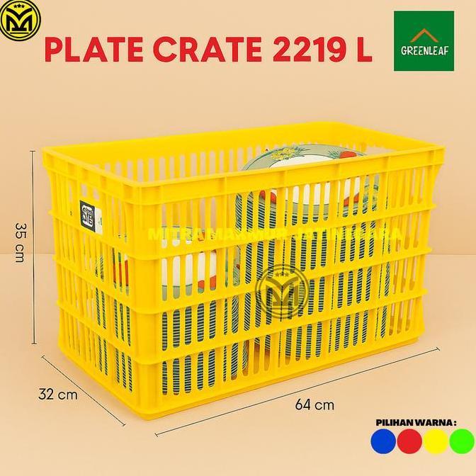 Keranjang Industri 2217 2219 L / Container Industri / Keranjang Piring Piring Krat Piring Hajatan
