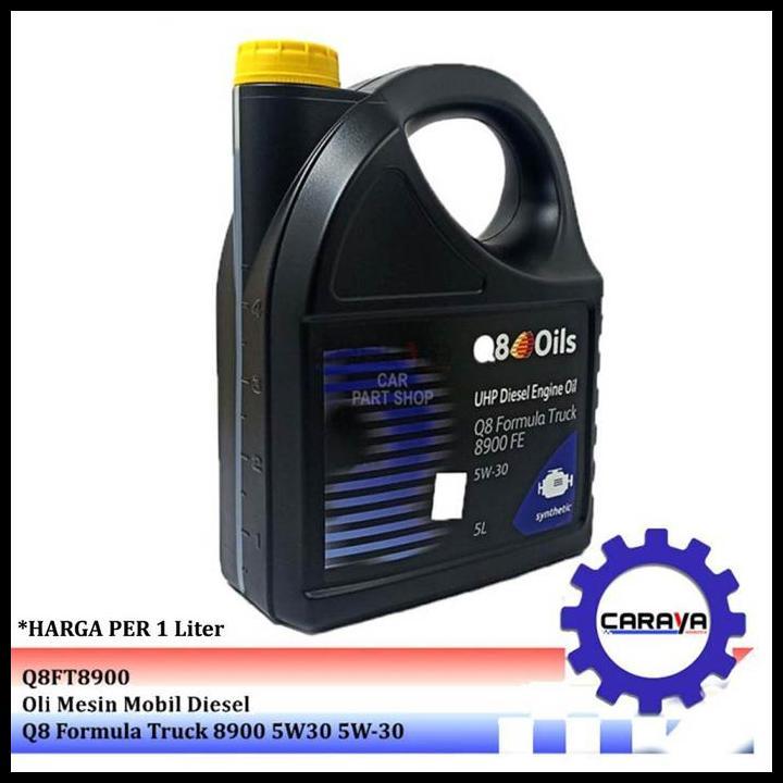 DISKON OLI MESIN MOBIL DIESEL Q8 FORMULA TRUCK 8900 5W30 5W-30 