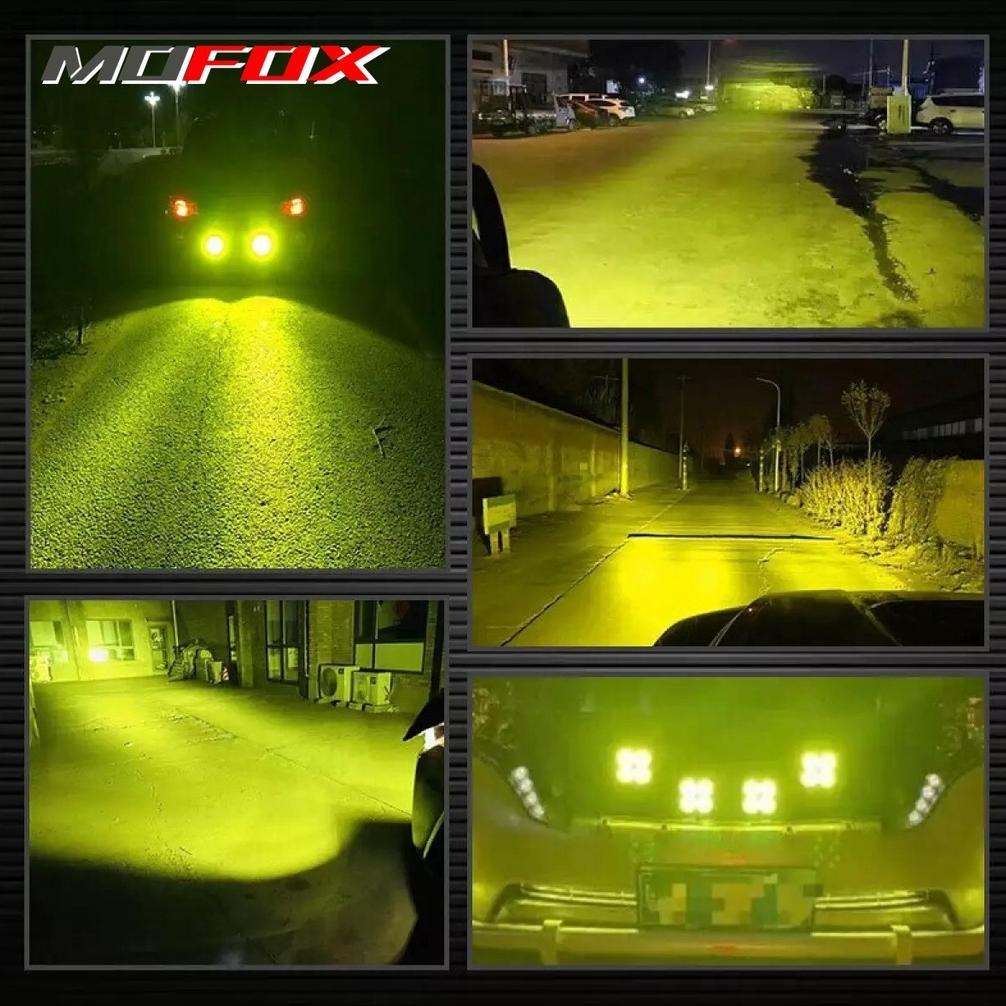 Saless Ready Stock Mofox D1 Lampu Sorot Tembak Motor Laser Gun Lampu Led Motor Beat Untuk Sepeda Mot