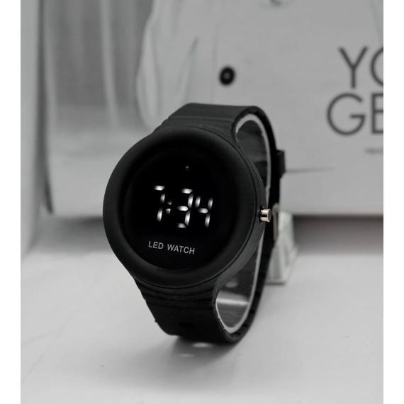 GARANSI WBS Jam Tangan LED Digital Pria Wanita Rubber Electronic Fashion Couple Anak Remaja Premium 