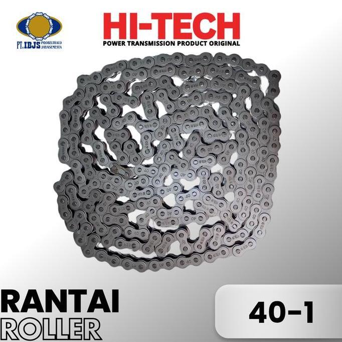 HITECH Roller Chain RS 40-1 - Rantai 40 Single