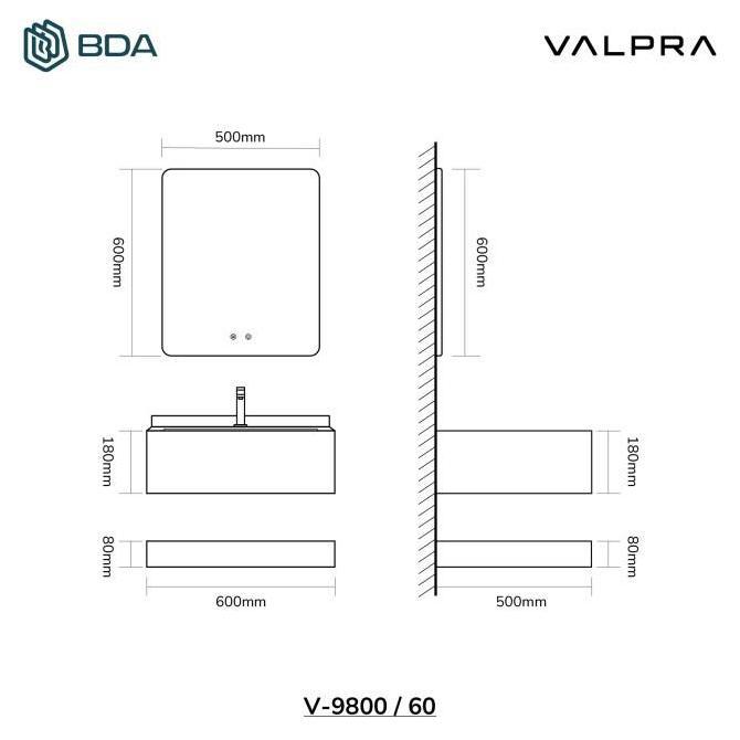 Grosir Valpra Wastafel Kabinet Kamar Mandi Cabinet Wastafel Minimalis Set Komplit Washtafel Kabinet 