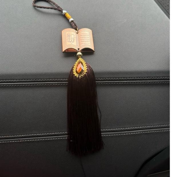 Discount Ic - Gantungan Mobil Kaligrafi / Gantungan Spion Lafal Allah-Muhammad Aksesoris Mobil Islam